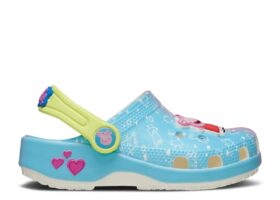 Peppa Pig x Classic Clog pour tout-petits « Dégradé bleu-rose »
