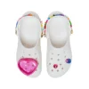 Platform Clog Baya Midsummer « White Pink »