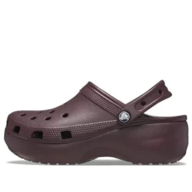 Platform Clog classique « Dark Cherry »