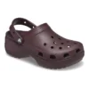 Platform Clog classique « Dark Cherry »