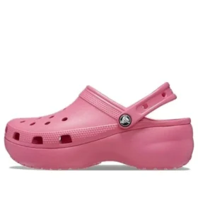 Platform Clog classique « Hyper Pink »
