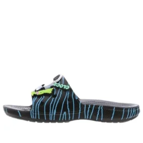 Ron English x Classic Bootlegger Slides « Black Blue »