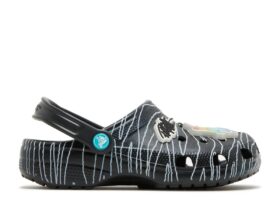 Ron English x Classic Clog Kids « Party Animals – Zebra Black »