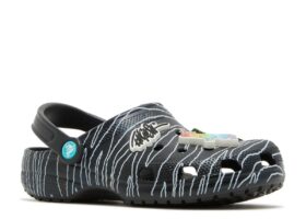 Ron English x Classic Clog Kids « Party Animals – Zebra Black »