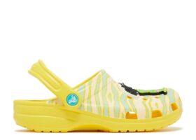 Ron English x Classic Clog Kids « Party Animals – Zebra Lemon »
