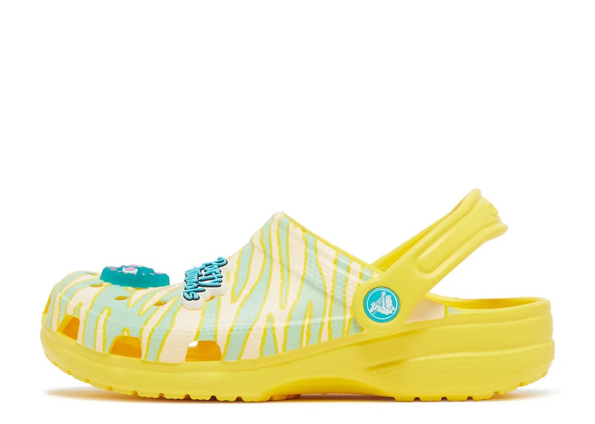 Ron English x Classic Clog Kids « Party Animals – Zebra Lemon » Ron English x Classic Clog Kids « Party Animals – Zebra Lemon »