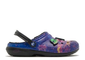 Ron English x Classic Lined Clog « Area 54 – Galaxy »