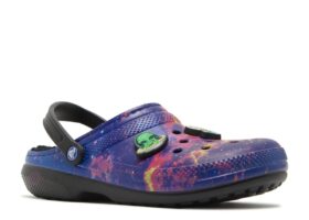 Ron English x Classic Lined Clog « Area 54 – Galaxy »