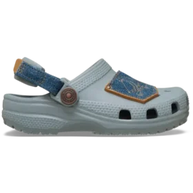 Sabot Classic Denim à bride arrière réglable pour tout-petits