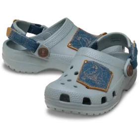 Sabot Classic Denim à bride arrière réglable pour tout-petits