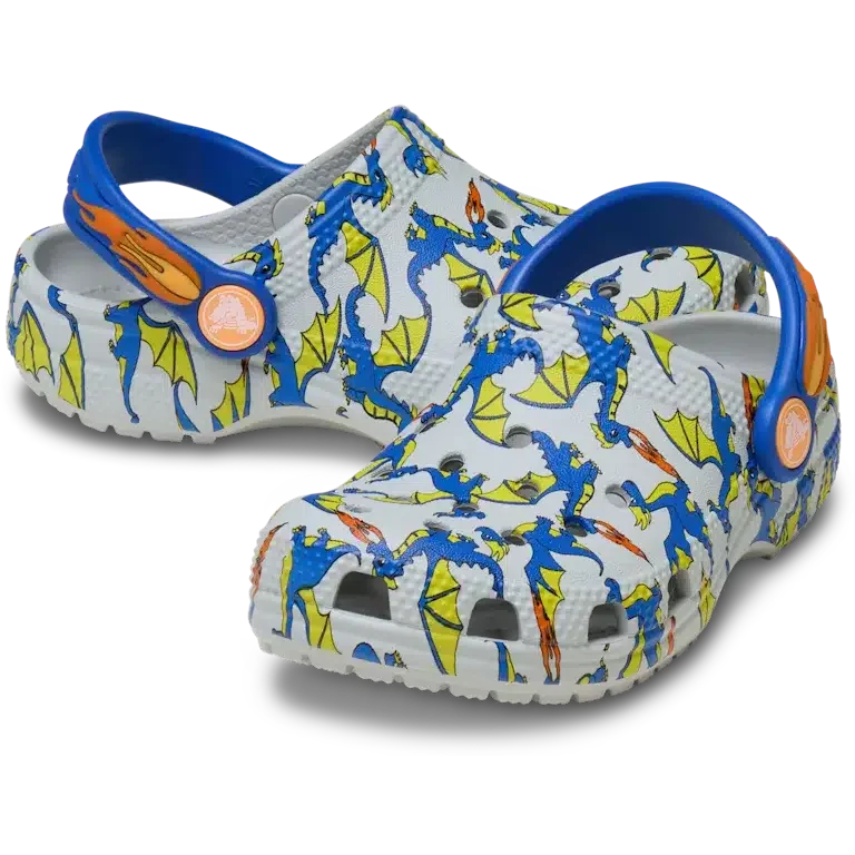 Sabot Classic pour tout-petits avec motif dragon Sabot Classic pour tout-petits avec motif dragon