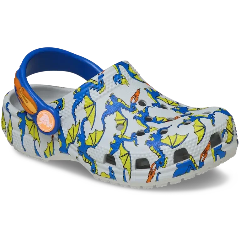 Sabot Classic pour tout-petits avec motif dragon Sabot Classic pour tout-petits avec motif dragon