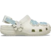 Sabot classique en denim pour tout-petits avec bride arrière réglable et motif floral Sabot classique en denim pour tout-petits avec bride arrière réglable et motif floral