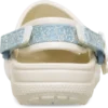 Sabot classique en denim pour tout-petits avec bride arrière réglable et motif floral Sabot classique en denim pour tout-petits avec bride arrière réglable et motif floral