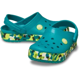 Sabot Crocband Glow Confetti Band pour tout-petits