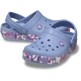 Sabot Crocband Glow Confetti pour enfants