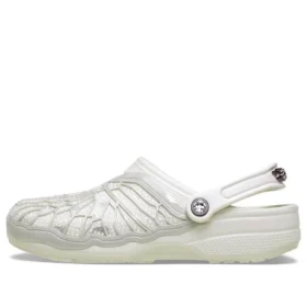 Sabot Crocs x Swarovski Classic Clog « Ivory »