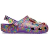 Sabot Lisa Frank x Classic Clog « Neon Purple Multi Hearts »