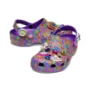 Sabot Lisa Frank x Classic Clog « Neon Purple Multi Hearts »