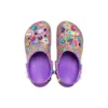 Sabot Lisa Frank x Classic Clog « Neon Purple Multi Hearts »