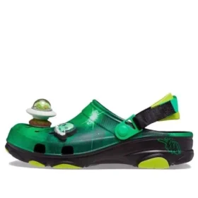 Sabots All-Terrain Crocs x Ron English « Area 54 Green Galaxy »