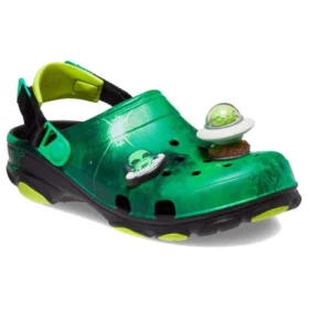 Sabots All-Terrain Crocs x Ron English « Area 54 Green Galaxy »