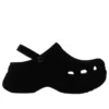 Sabots Bae en velours « Black »
