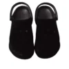 Sabots Bae en velours « Black »