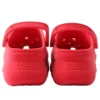Sabots Bae en velours « Digital Raspberry »