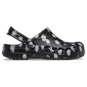 Sabots Baya à imprimé saisonnier « Black Daisy »