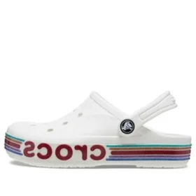Sabots Bayaband Rainbow Glitter « White Red »