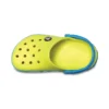 Sabots à bout rond Crocband « Yellow Blue »