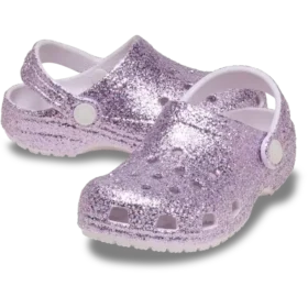 Sabots Classic Chunky Glitter pour tout-petits