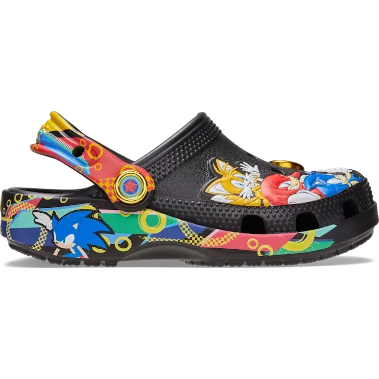 Sabots Classic Clog Sonic the Hedgehog pour tout-petits Sabots Classic Clog Sonic the Hedgehog pour tout-petits
