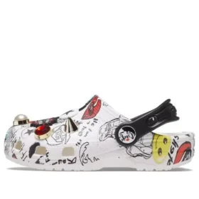 Sabots Classic Cruella « White Black »