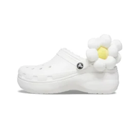 Sabots Classic Flower « Blanc »