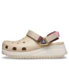 Sabots Classic Hiker « Beige Blanc Rouge »