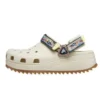 Sabots Classic Hiker Ikat « White Tan »