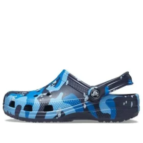 Sabots Classic imprimés camouflage « Bleu marine »