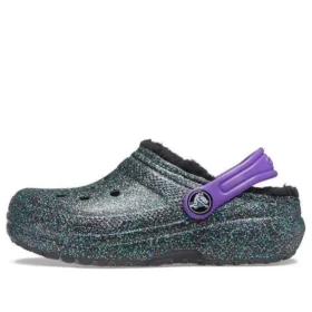 Sabots Classic Lined « Black Purple Sparkles »