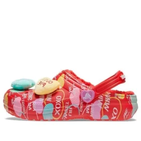 Sabots Classic Lined Elevated Sweethearts « Red multi »