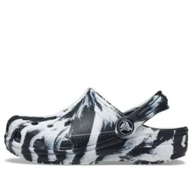 Sabots Classic marbrés « Noir Blanc »