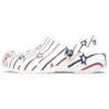 Sabots Classic Stars and Stripe « White Multi »