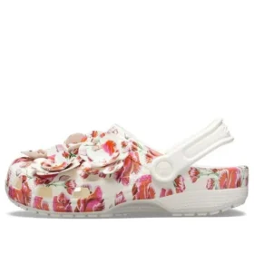 Sabots Classic Timeless Clash Roses « White Rose »
