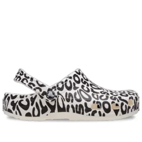 Sabots Classic Warped Logo « Blanc Noir »