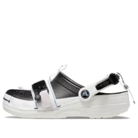 Sabots Classic Zip Tie Buckle « Noir Blanc »