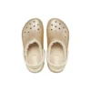 Sabots classiques doublés de Glitter « Gold White »