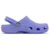 Sabots classiques en croco « Violet »