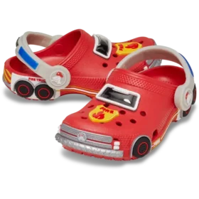 Sabots classiques « Iam Fire Truck Lights » à bride arrière pour tout-petits