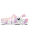 Sabots classiques à motif Tie-Dye « White Multi »